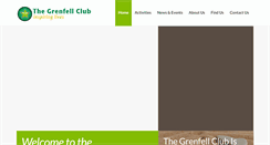 Desktop Screenshot of grenfellclub.org